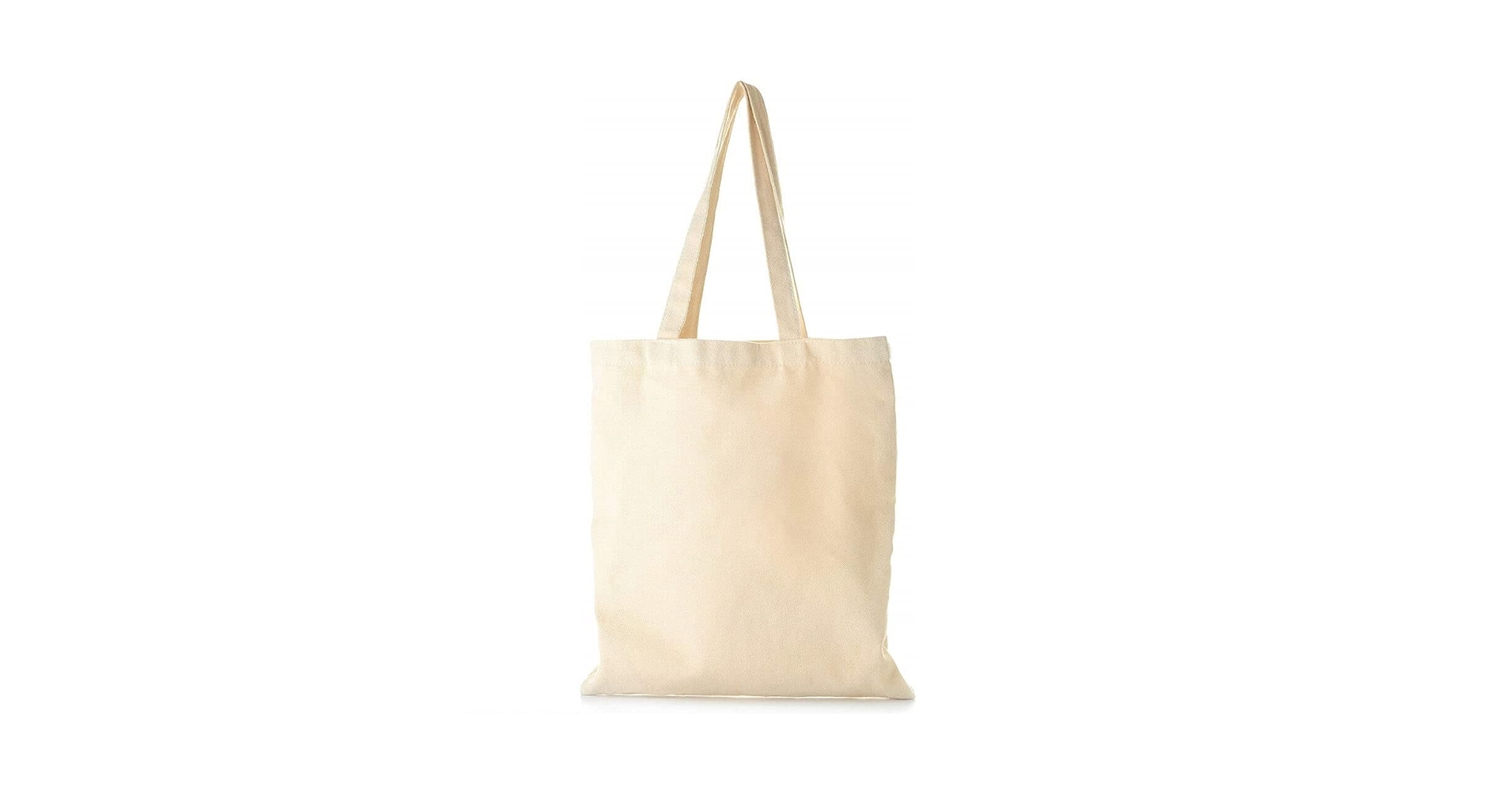 Amazon.com: Durable 100% Cotton Tote Bag Reusable Shopping