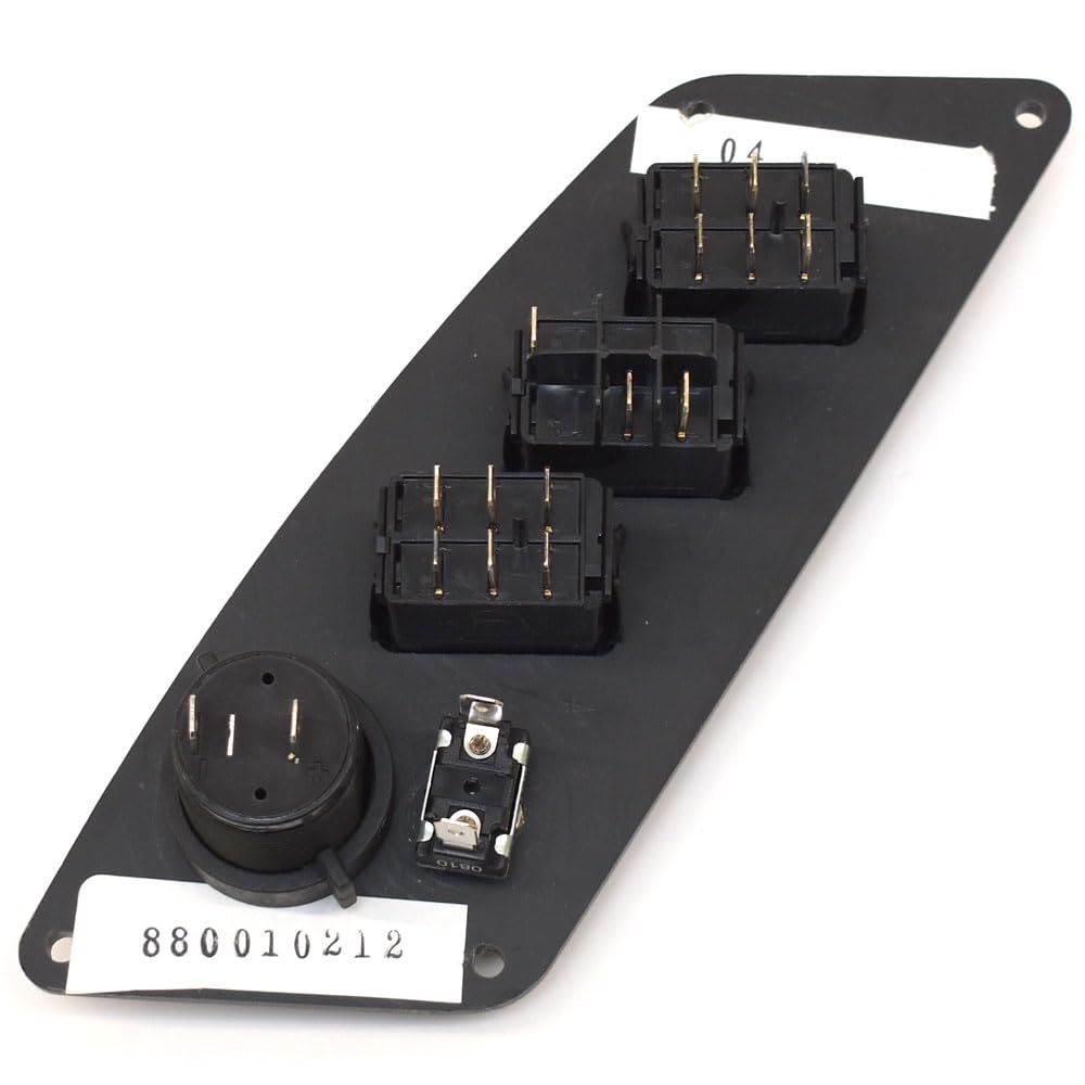 Larson Boat Rocker/Ignition Panel | LX1850 Gray Brushed Plastic