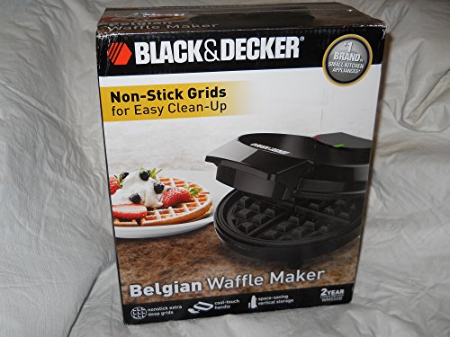 Black & Decker Non Stick Belgian Waffle Maker