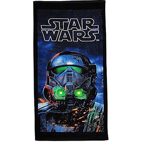 alles-meine.de GmbH Badetuch/Strandtuch - Star Wars - Death Trooper - Baumwolle 100% - 70 cm * 140 cm - Frottee/Velours Cover