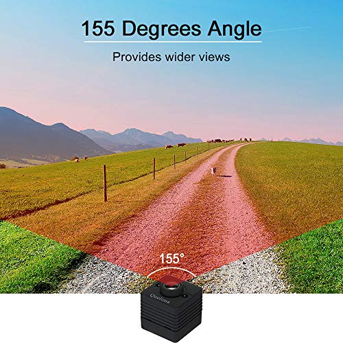 KKmoon Quelima SQ12 Mini Câmera Visão Noturna Traço Cam 155 Graus FHD 1080P DVR