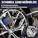 Kasauber Wheel Brush Felgenbürste für Akkuschrauber - schnelle & mühelose Reinigung bis tief ins Felgenbett, Felgenreiniger Bürste Bohrmaschine - für Auto Motorrad Fahrrad Alu-& Stah Felgen Pflege