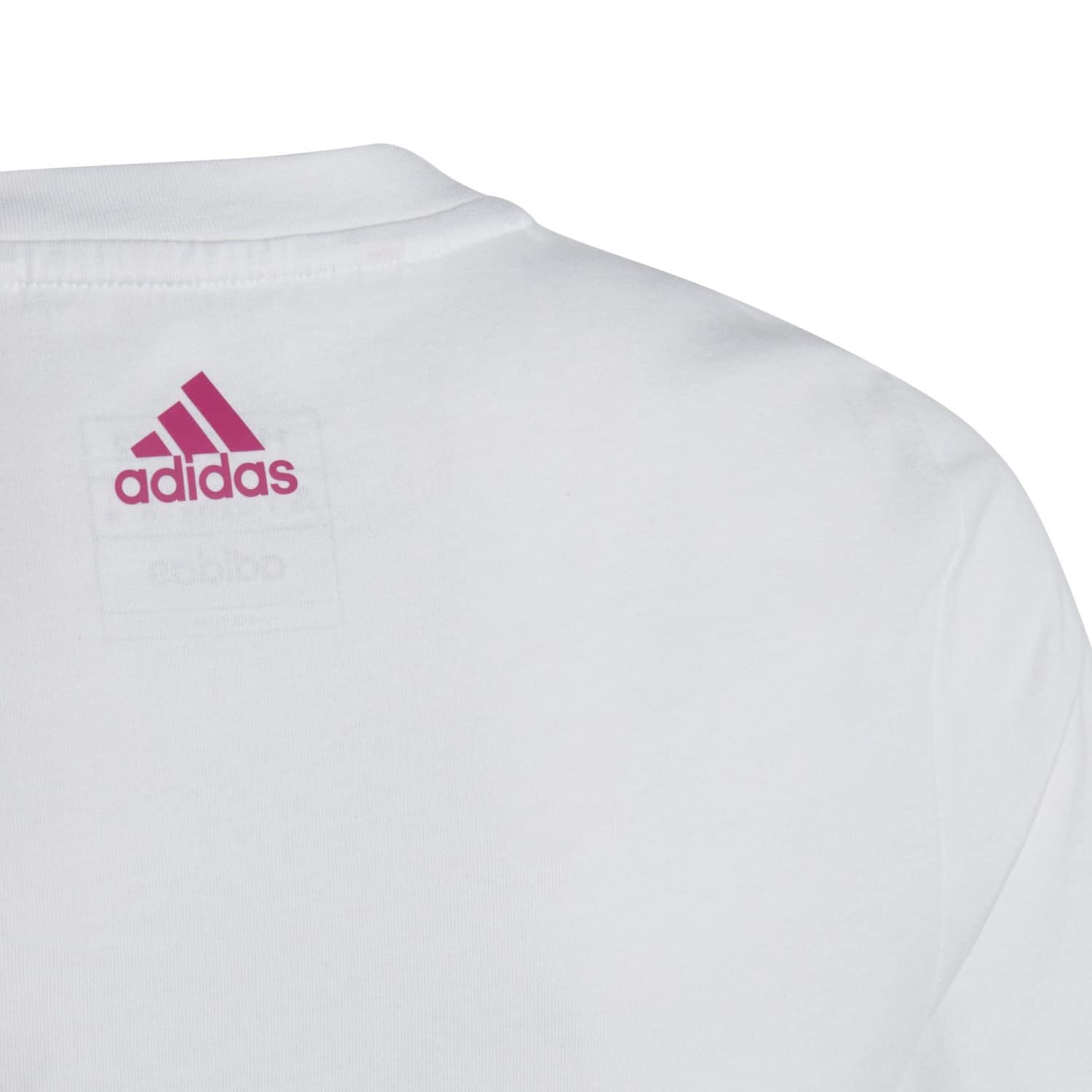 adidas Essentials Linear Logo Cotton Slim Fit tee T-Shirt (Short Sleeve) Niñas (Pack de 1)