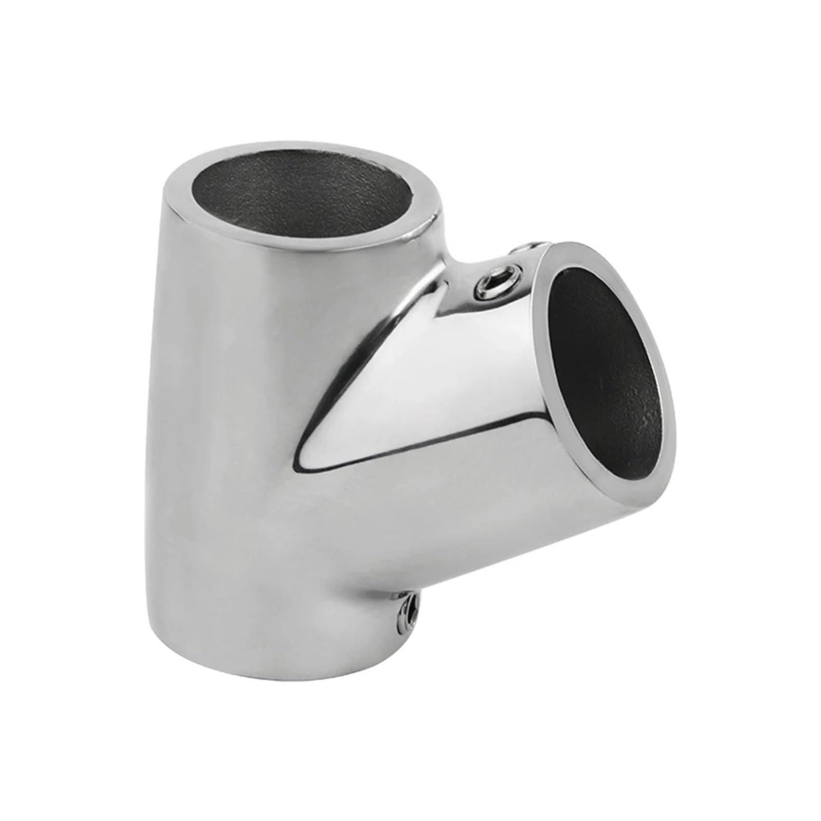 Stal nierdzewna 316 22/25mm trójnik poręczy rura trójdrożna 60 stopni złączki do akcesoria morskie sprzęt łodzi(22mm)