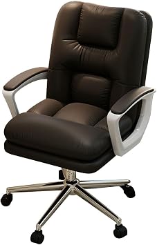 YCKEGEW Ergonomic Office Chairs Recliner Desk Chair Gaming Chair Lazy Sofa for Bedroom,Home Study Chair Computer Chair with Wheels Task Chair with Arm and BackrestBlack