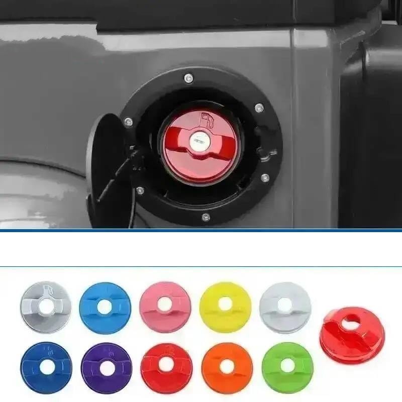 Cache décoratif bouchon réservoir intérieur Jeep Wrangler JK - 3