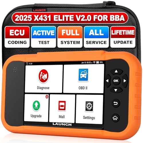 LAUNCH Scanner X431 Creader Elite 2.0 BBA OBD2, nova ferramenta de digitalização bidirecional 2025 p