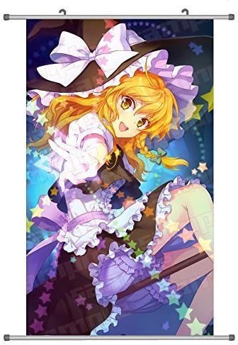 A Wide Variety of Touhou Project Characters Anime Wall Scroll Hanging Decor (Kirisame Marisa) by KINGS ZW