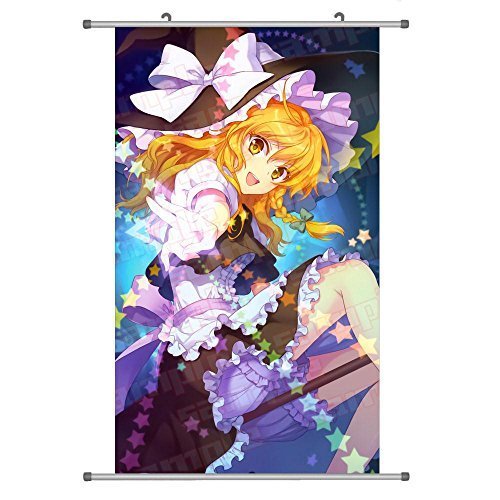 A Wide Variety of Touhou Project Characters Anime Wall Scroll Hanging Decor (Kirisame Marisa) by KINGS ZW
