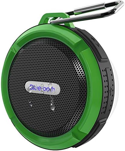 Portable Bluetooth Speaker Waterproof Wireless Built-in Mic Speakerphone Green