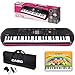 Kit Pianola Tastiera Casio SA 78 (fondo Rosa) con Borsa (con 2 maniglie), Alimentatore e Metodo Rapido “Suona la Tastiera”