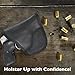 Desantis Nemesis Pocket Holster - Gun Pocket Holsters for Concealed Carry, Fits The S&W J Frame 2