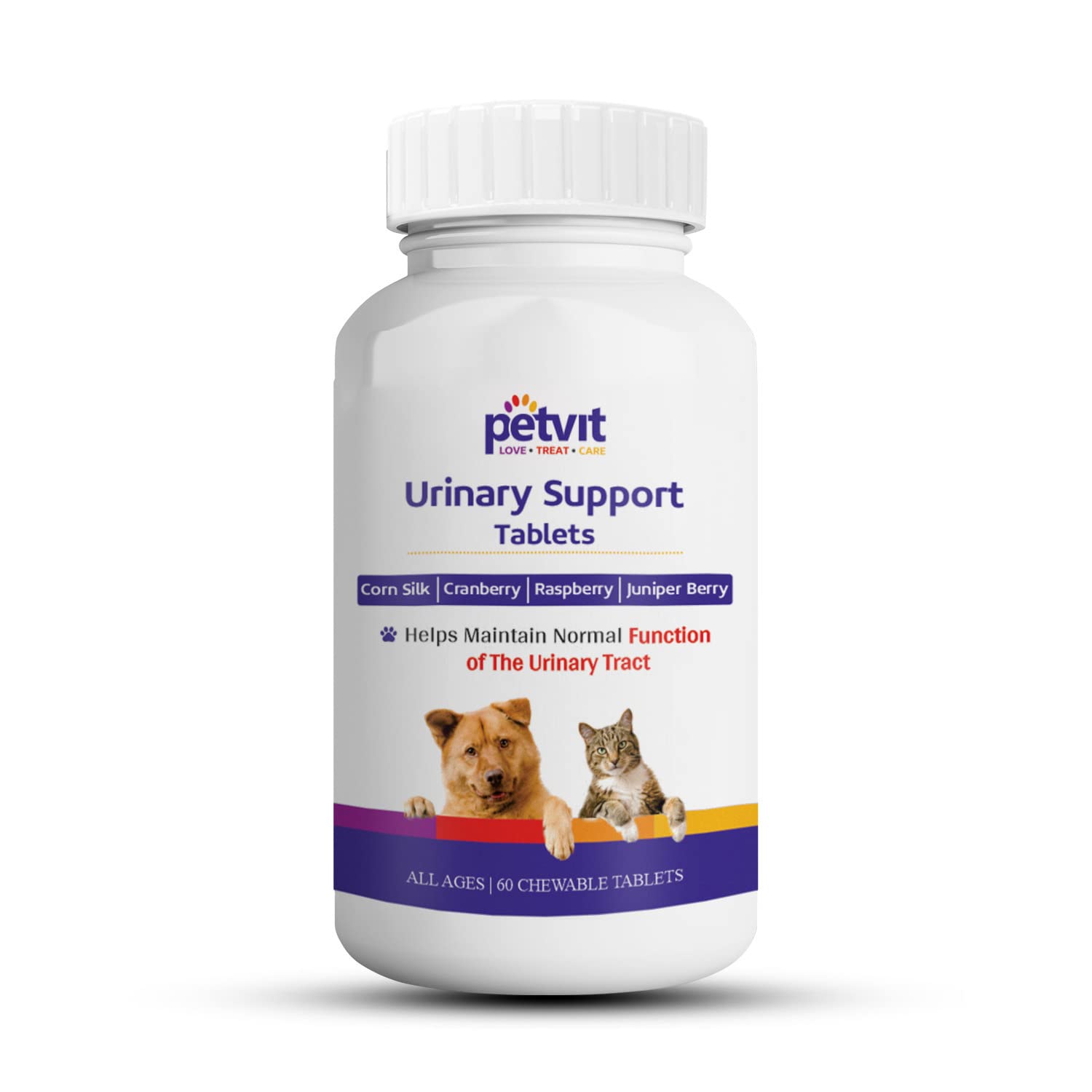 Urinary Support Tablets | for Bladder and Renal Health in Dogs and Cats | Improves Urinary Tract Health | Supports Bladder Health and Function | All Breeds of Dogs & Cats - 60 Chewable Tablets