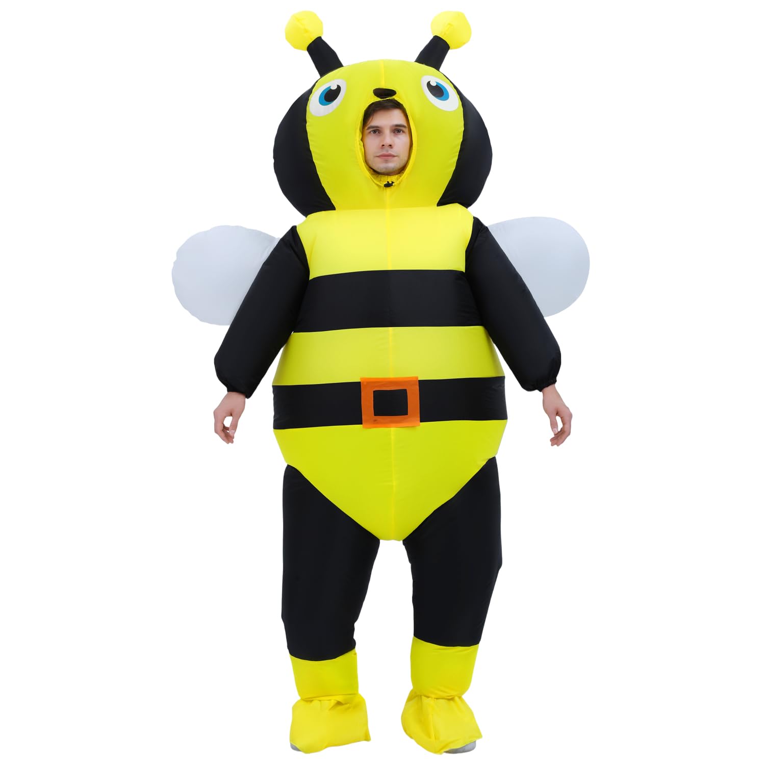 Inflatable Bee Costume Inflatable Blow up Costumes for Adults Inflatable Halloween Costumes Adult for Carnival Fancy Dress Party