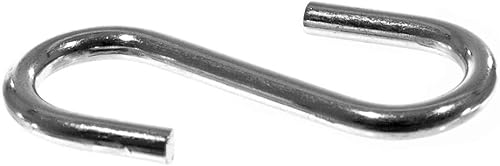 PARACORD PLANET Ganchos en S de 18 pulgadas, metal de 18 pulgadas de grosor y herramienta para colgar de 1 pulgadas de largo (paquete de 25)