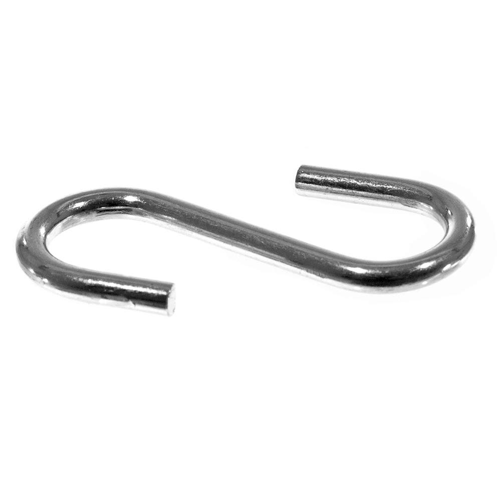 Paracord Planet Ganci Per Corda A T (Cleat) | Nichelati, Antiruggine, 6,3 Cm | Per Aste Bandiera, Teli, Tende Da Sole (5 Pezzi)