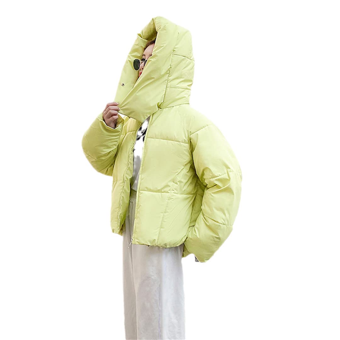 Parka coréenne ample et longue contre le vent veste d hiver verte - 5