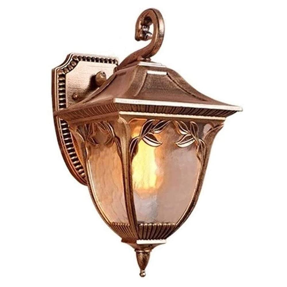 Applique murale en verre rétro E27 étanche de style européen pour balcon et couloir