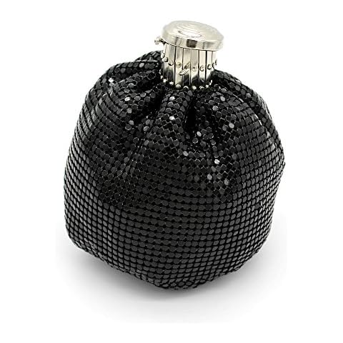Kingluck Metal Wedding/Special Occasion Cluches/Evening Handbags(more Colors) (black) Cover