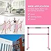 EVERYMILE-Ballet-Barre-Portable-for-Home-Kids-Ballet-Bar-41-Adjustable-Freestanding-Height-Ballet-Equipment-for-Balance-Barre-Workout-Dance-Bar-with-Leg-Stretch-Band-for-Studio-Dancers-Children EVERYMILE Ballet Barre Portable for Home, Kids Ballet Bar, 41” Adjustable Freestanding Height Ballet Equipment for Balance, Barre Workout, Dance Bar with Leg Stretch Band for Studio Dancers Children
