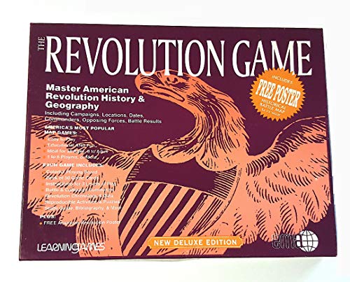 Vintage The Revolution Game New Deluxe Edition American Revolution Learning