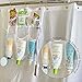 Evelots Mesh Shower Caddy-6 Pocket-Hook for Brush-Hole for Bottle-Dry Fast