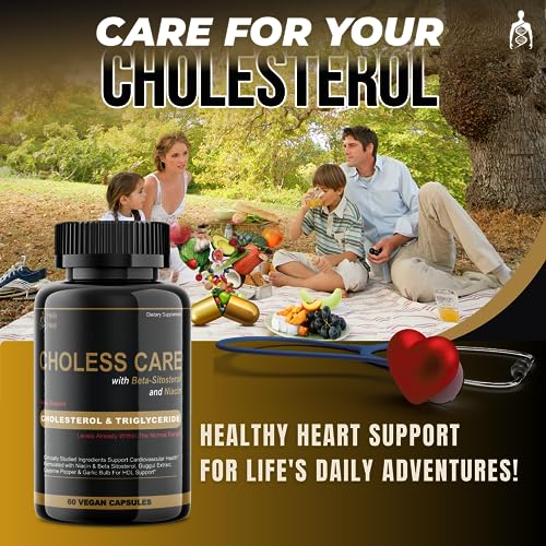 Helix Heal MOST WISHED FOR CHOLESTEROL SUPPLEMENT Cholesterol Supplement - Triglycerides Support Capsules W. Organic, Odorless Garlic thumb #2