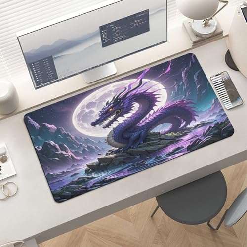 Purple Dragon Purple Moon Desk Pad Large 30x60 cm miniatura 6