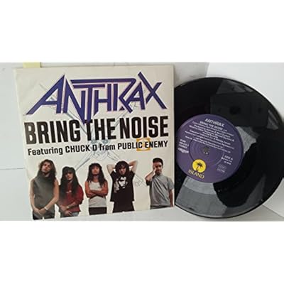 ANTHRAX bring the noise, IS 490, etched single sided