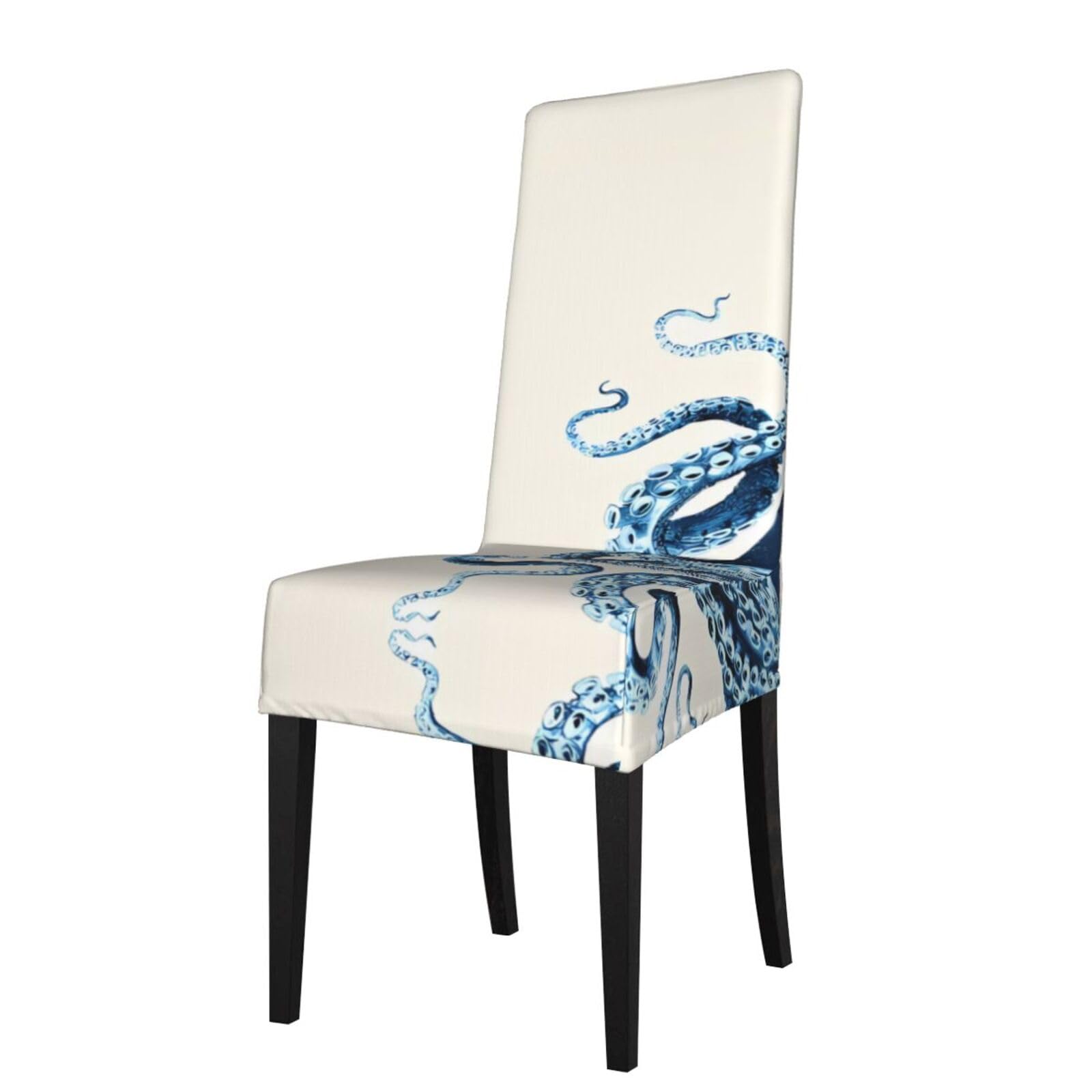 HJFCZH Octopus Prints Protection Cover for Dining Chair - Stretchable Chair Throw Covers for Dining Room, Hotel Event Party