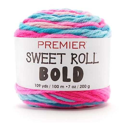 Premier Sweet Roll Bold-Cotton Candy Swirl