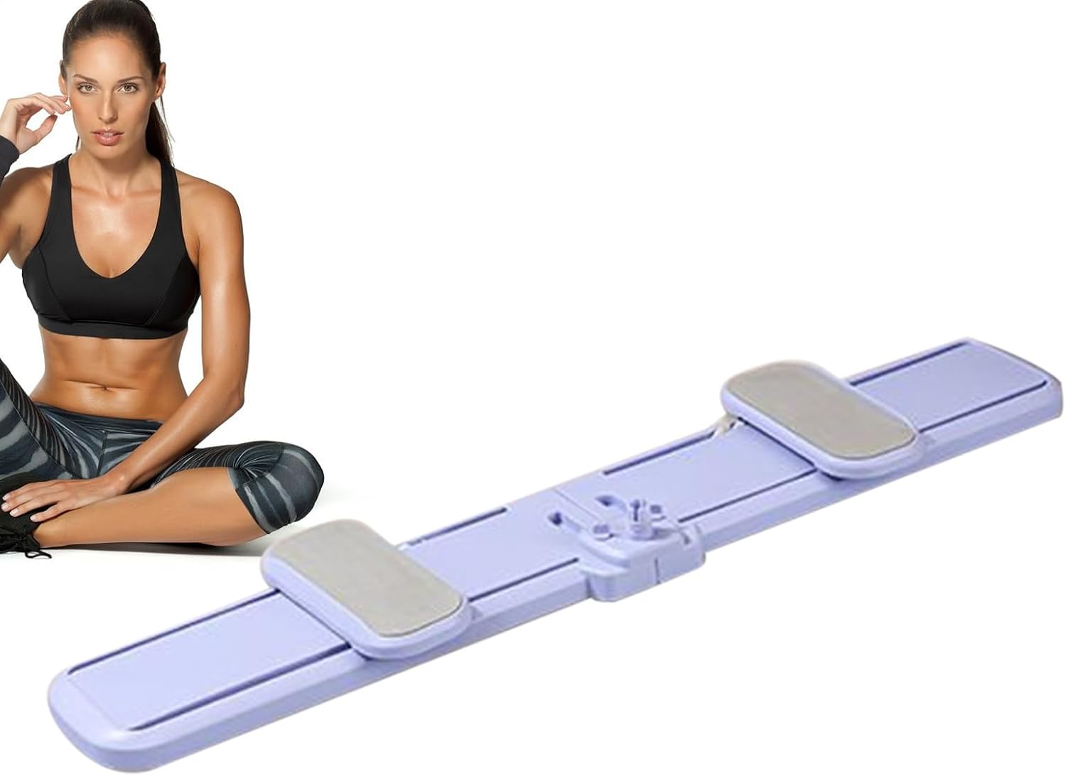 Ski Trainer Device – Folding Leg Training Device – Versatile Strength Trainer for Yoga Pilates Home Home Studio Fitness