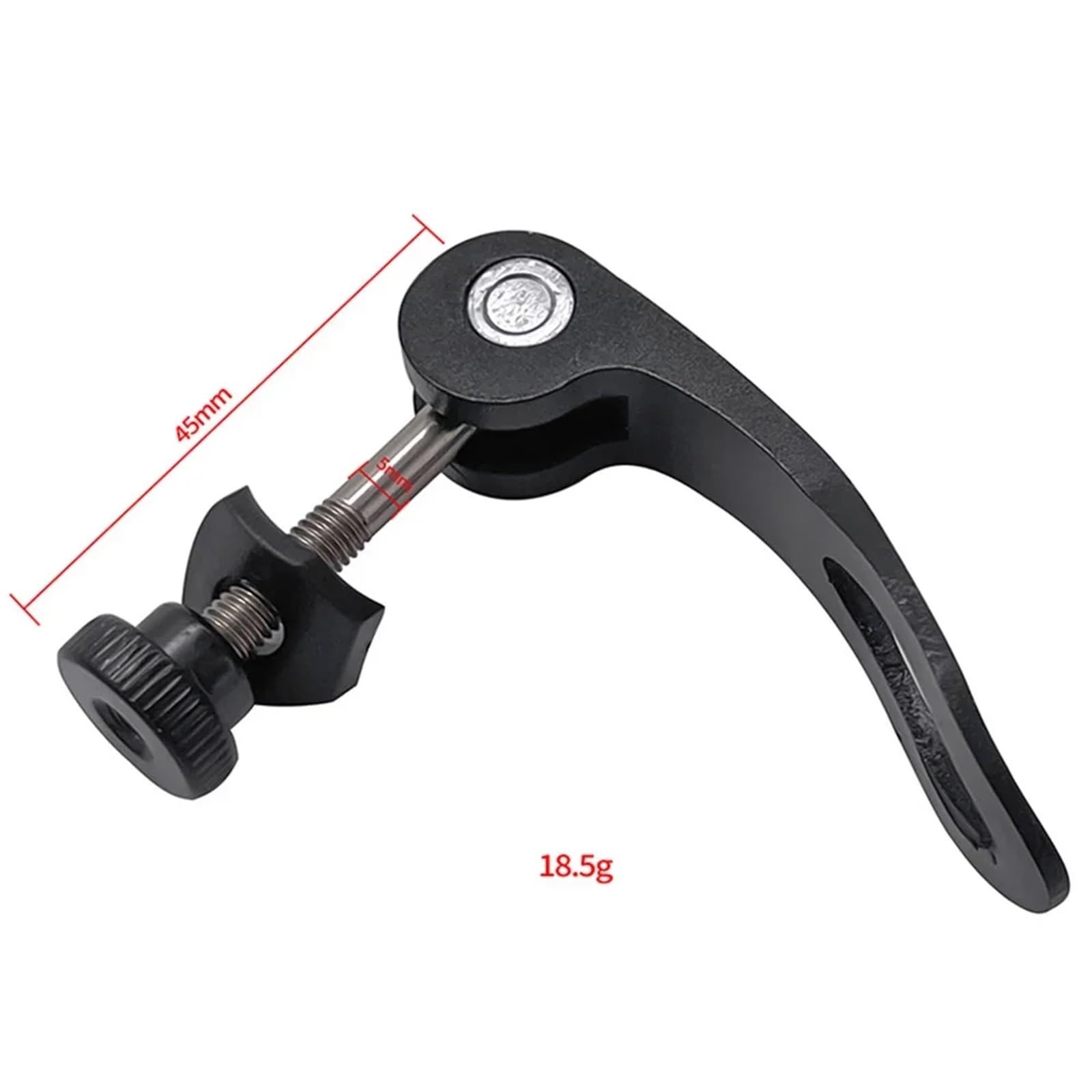 Vite a sgancio rapido per morsetto sedile 5 Pezzi M5x45mm Mountain Bike Reggisella Vite A Sgancio Rapido Morsetto For Tubo Leggero Altezza Regolabile