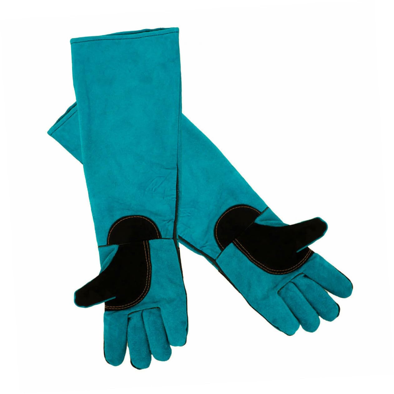 Guantes de Protección para Mascotas de Sintética Resistentes Mordeduras de Perros y Gatos Manga Larga para Alimentación y Soldadura Talla Color Azul