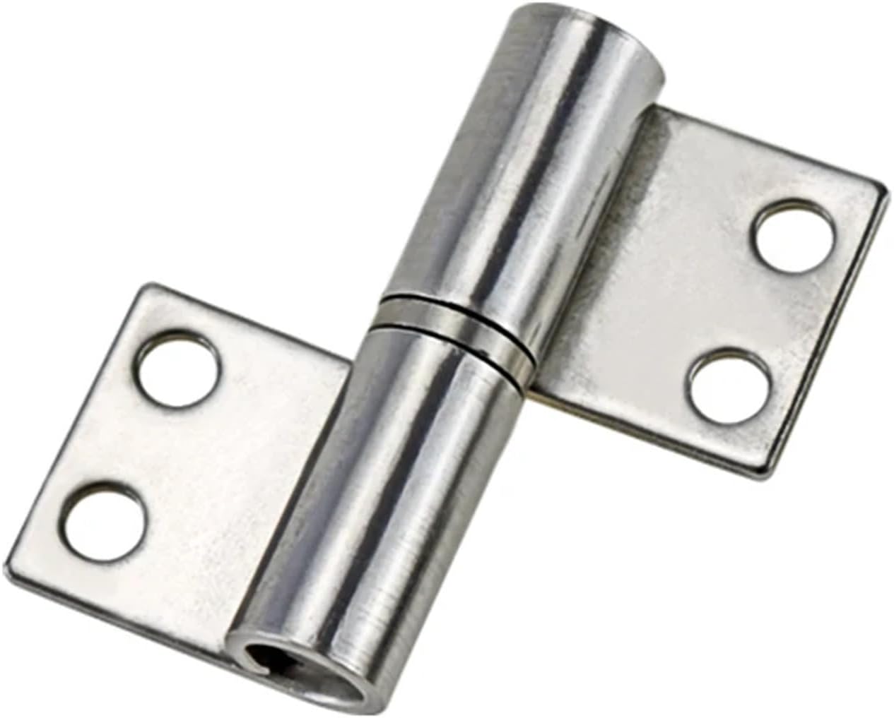 Flag Shaped Detachable Hinge Heavy-Duty Welding Industrial Door Axle Truck 1Pcs(XG02-091-1)