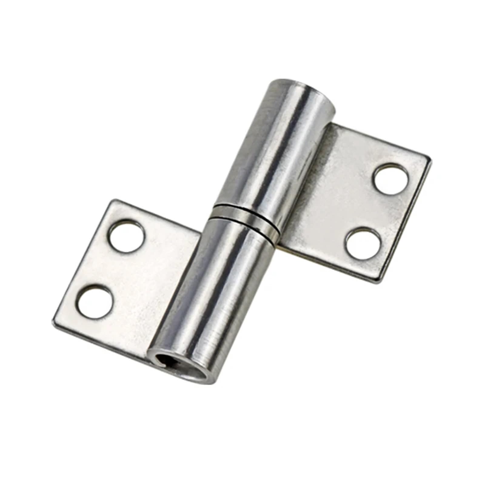 Ehfqpjybbo Xg02-091-1 Flag Shaped Detachable Hinge Thickened Heavy-Duty Welding Detachable Hinge 1Pcs(Xg02-091-1)