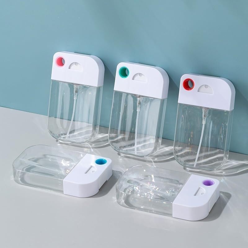 Mini butelki podróżne na perfumy, atomizer do perfum 3 szt. Plastikowa butelka z rozpylaczem 38 ml Może zawierać kosmetyki do samodzielnego wykonania, przenośne butelki na perfumy z możliwością wielok