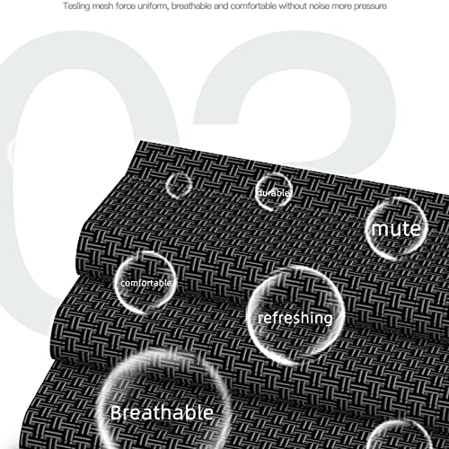 Bain de soleil haut de confort en maille d'acier durable et appui-tête - 7