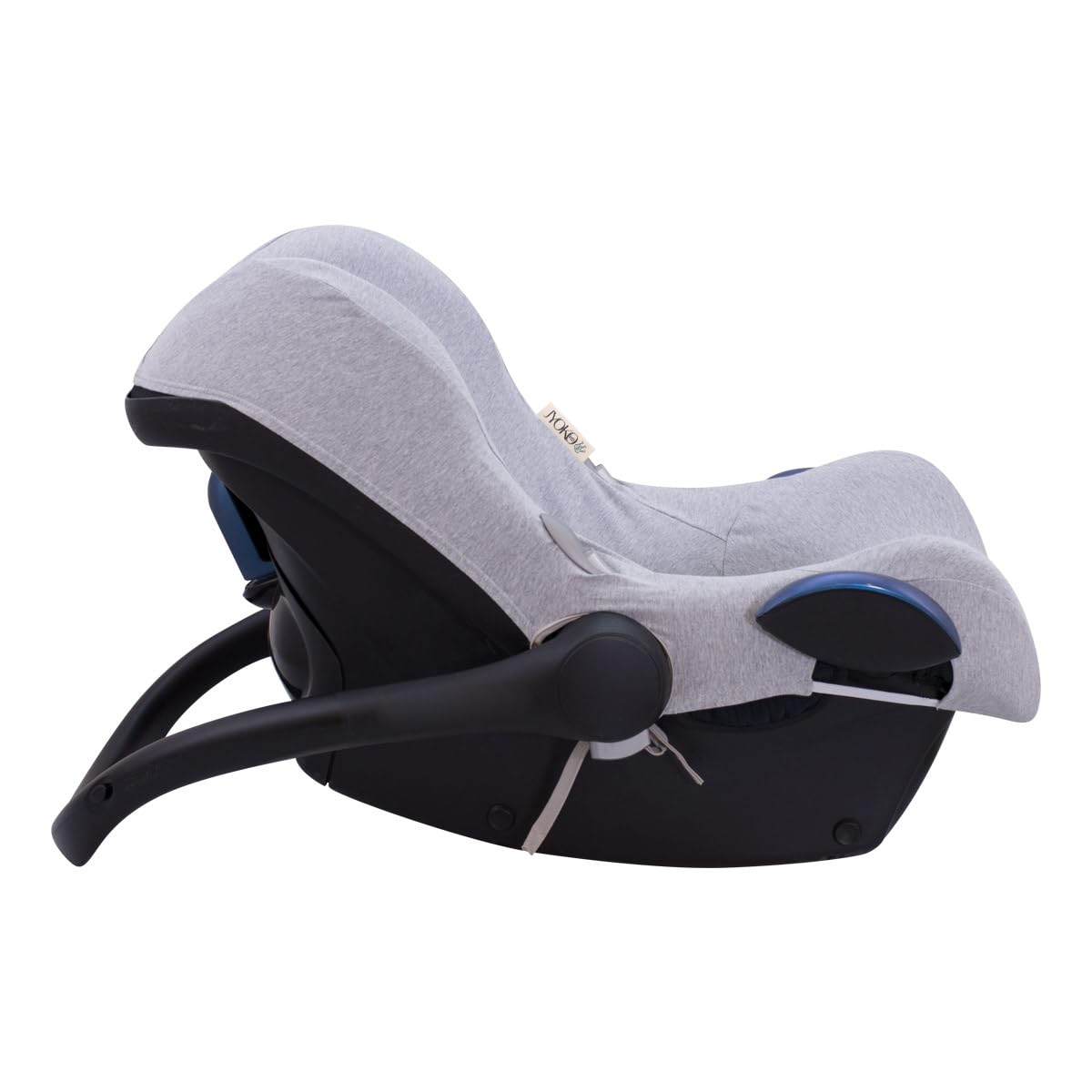 JANABEBE Pokriwiec kompatybilny z Maxi Cosi Cabriofix, fotelik samochodowy gr 0 (Grey Stone)