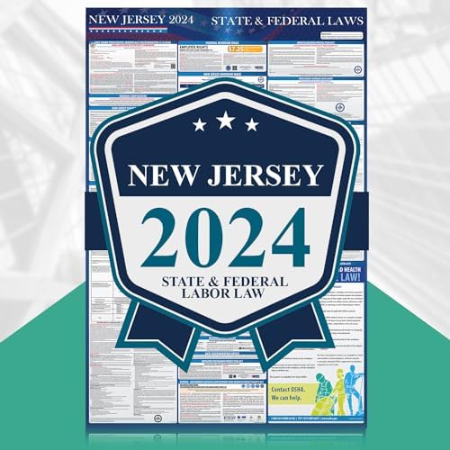 2024 New Jersey Labor Law Poster – Includes