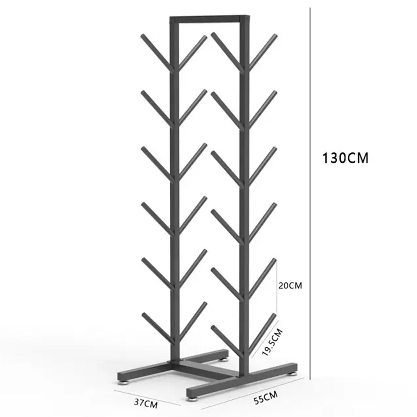 Supporto per tappetino da yoga nizer con 5 ripiani verticali per riporre oggetti in schiuma resistente, per uso domestico e commerciale in palestra, per gli appassionati di fitness