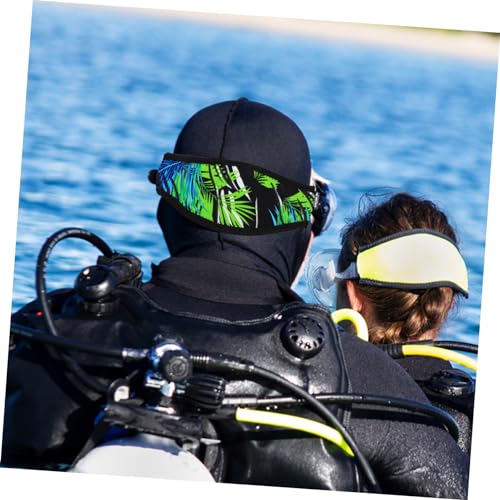 MOBUTOFU Máscara De Mergulho Lavável Alça De Máscara De Mergulho Capas De Proteção De Cabelo Capas D