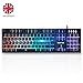 Produktbild E-Blue Mechanical Gaming Tastatur 104 Tasten blau Schlüssel Schalter wasserdicht  horsky Professional USB Wired Spiel Tastatur wasserabweisend mit beleuchteter 6 Farben LED Licht für PC MAC OEM