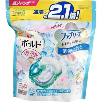 Amazon.co.jp: P&G ボールド ジェルボール 4D 華やかフレッシュ