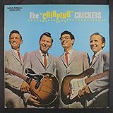 CHIRPING CRICKETS LP (VINYL ALBUM) UK CORAL 1959
