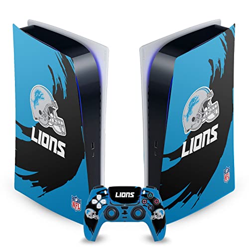 Autocollant Detroit Lions PS5 idée cadeau vinyle NFL pour joueur PlayStation 5 Digital