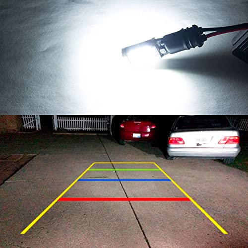 Image of Automaze T15 W6W 912 921, LED Car Truck Backup Reverse Lights, 4014 Chipset 45 SMD (White)