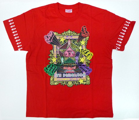 Amazon.co.jp: 5TH☆DIMENSION Tシャツ(赤) 百田夏菜子