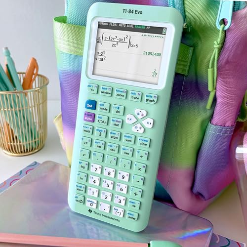 Image of Texas Instruments Graphing Calculator | Intuitive Icon-based Homescreen, USB-C Charging, Python Programming, Faster Performance, Bigger Graphs than TI-84 Plus CE