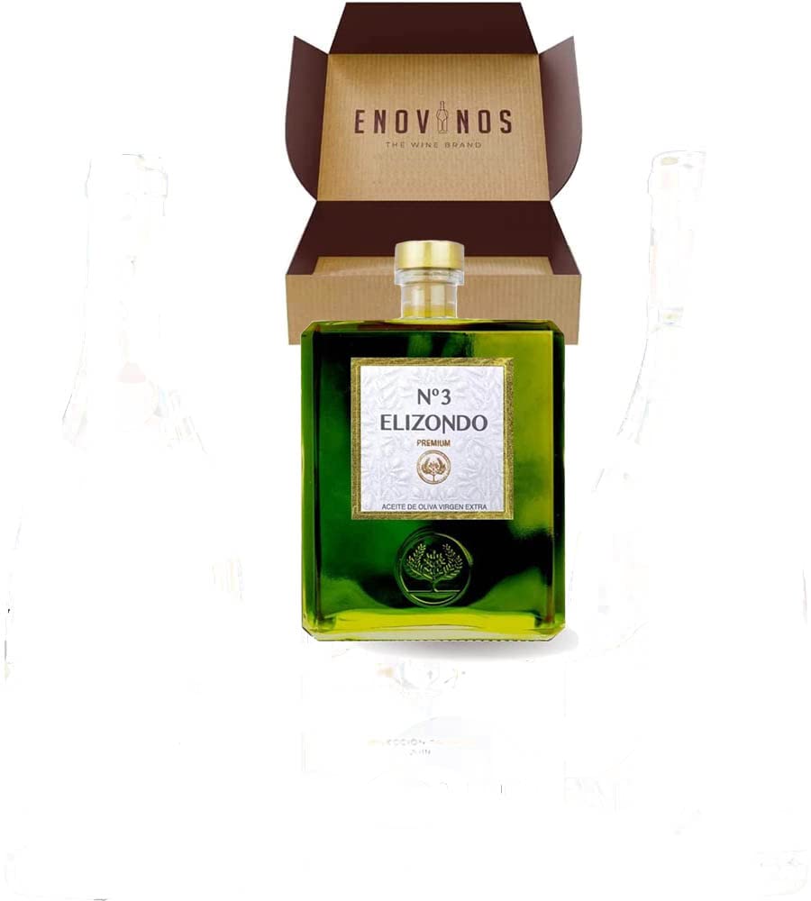 Elizondo Aceite de Oliva Virgen Extra Premium Picual N3 1 Litro Estuche